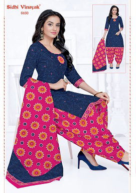 Siddhi Vinayak Pankhi 4 Cotton Printed Casual Wear Ready Made Regular Wear Dress Collection